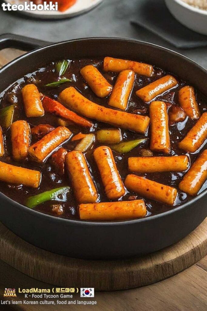 짜장 떡볶이