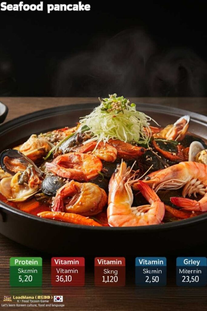 쪽파와 해산물의 환상 조합! 침샘 자극하는 해물파전 비주얼 🤤