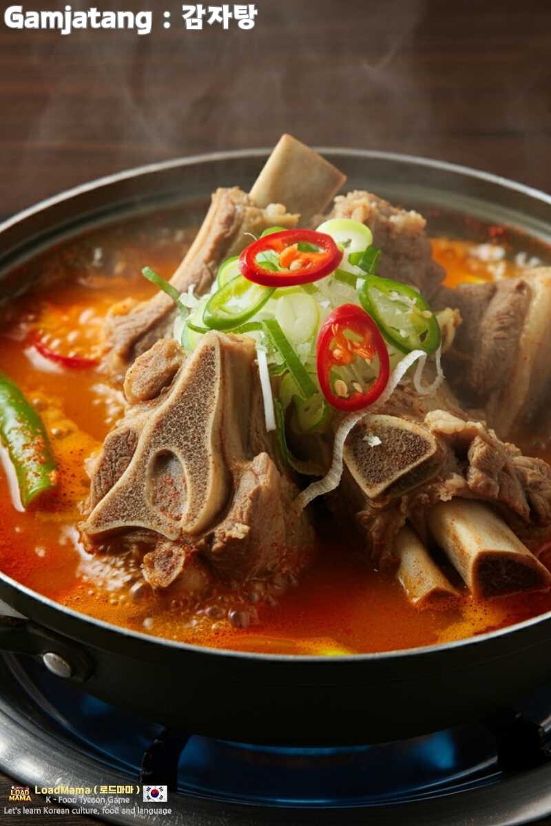 🔥 Gamjatang: Korea's Hearty Healing Food! 🇰🇷 A Flavorful Fusion of Pork ...
