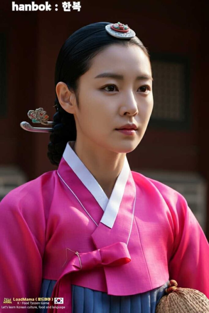 Hanbok of beautiful women