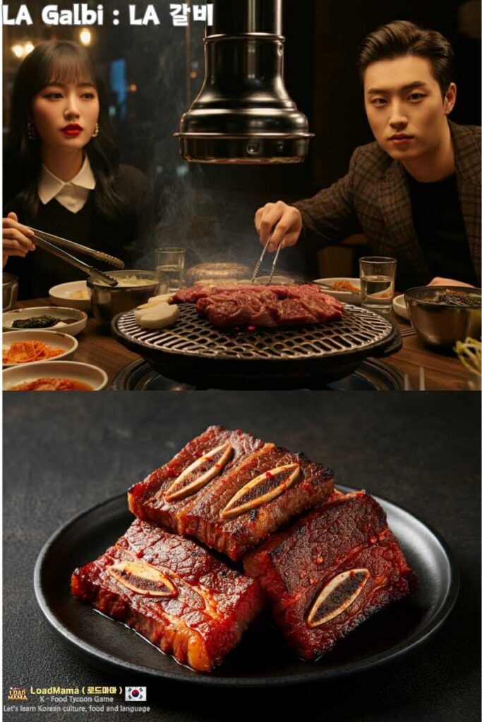 Korean BBQ party, LA Galbi with friends