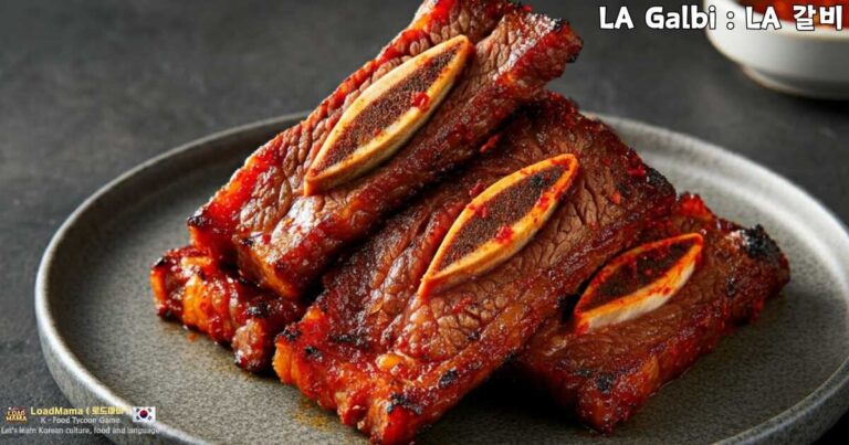 🥩 LA Galbi: Korea’s Sweet & Savory BBQ Ribs, a Finger-Lickin’ Good Feast! 😋🍖