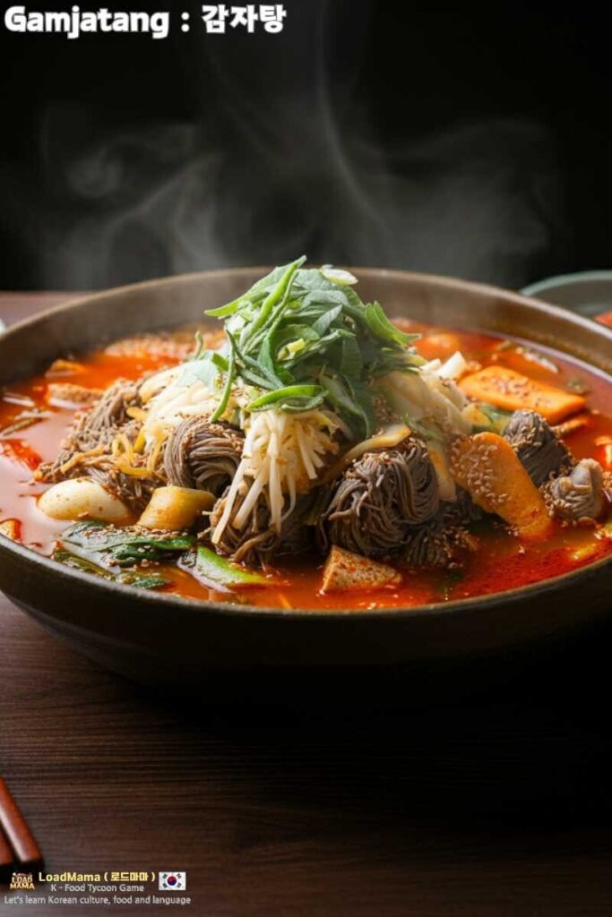 🍖 The Joy of Picking Meat off the Bone! Mouthwatering Gamjatang Visuals